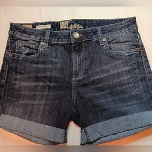 Kut from the Kloth Dark Wash Denim shorts  12